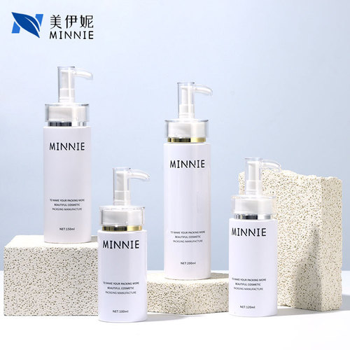 100ml120ml150ml200mlPET cylindrical lotion bottle wash and care bottle hand sanitizer bottle plastic bottle