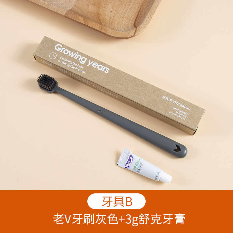 使い捨て歯ブラシ、スターホテル用品、高級B&B、歯磨き粉付き使い捨て歯ブラシ、旅行用品|undefined