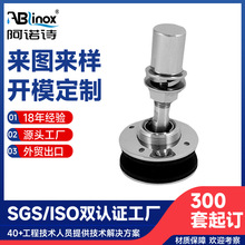 304 316 SS304不锈钢驳接头玻璃爪镜面拉丝栏杆配件铸件厂家直销