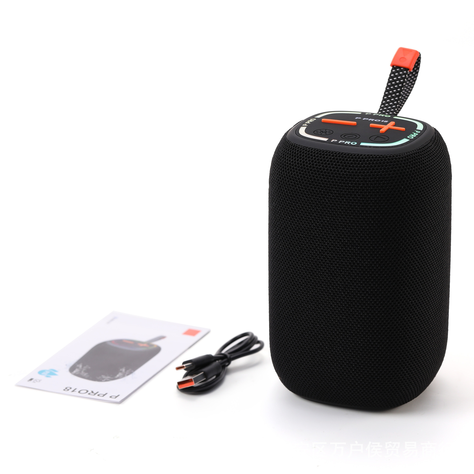 Factory Direct Sales P Pro18 Bluetooth Speaker Satchel Wireless High-Quality Outdoor Waterproof Audio Colorful Lights