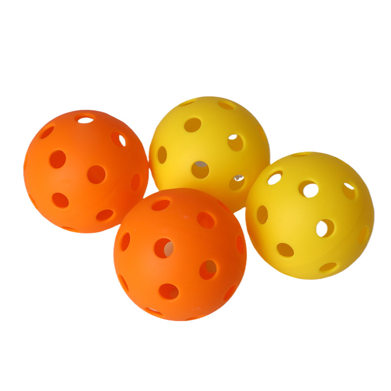 Venta caliente transfronteriza Pike Ball Suministros de práctica al aire libre Bola de agujero pequeño Entrenamiento de golf con agujeros moldeados Bola de agujero al por mayor