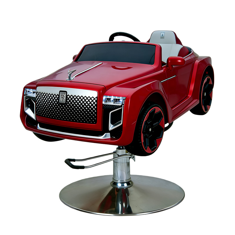 Silla de peluquería transfronteriza para niños silla de cabello giratoria silla de elevación salón de peluquería multifuncional asiento de automóvil de dibujos animados al por mayor image 27