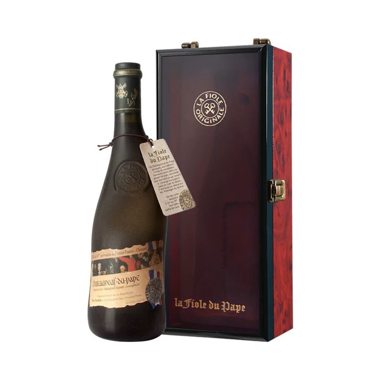 整箱 法国名庄 教皇新堡列级红酒750ml 法国原瓶进口干红