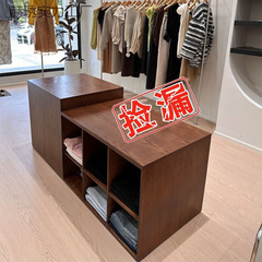 网红女装服装店双面格中岛台鞋包童装店中间摆台陈列展示桌展示柜