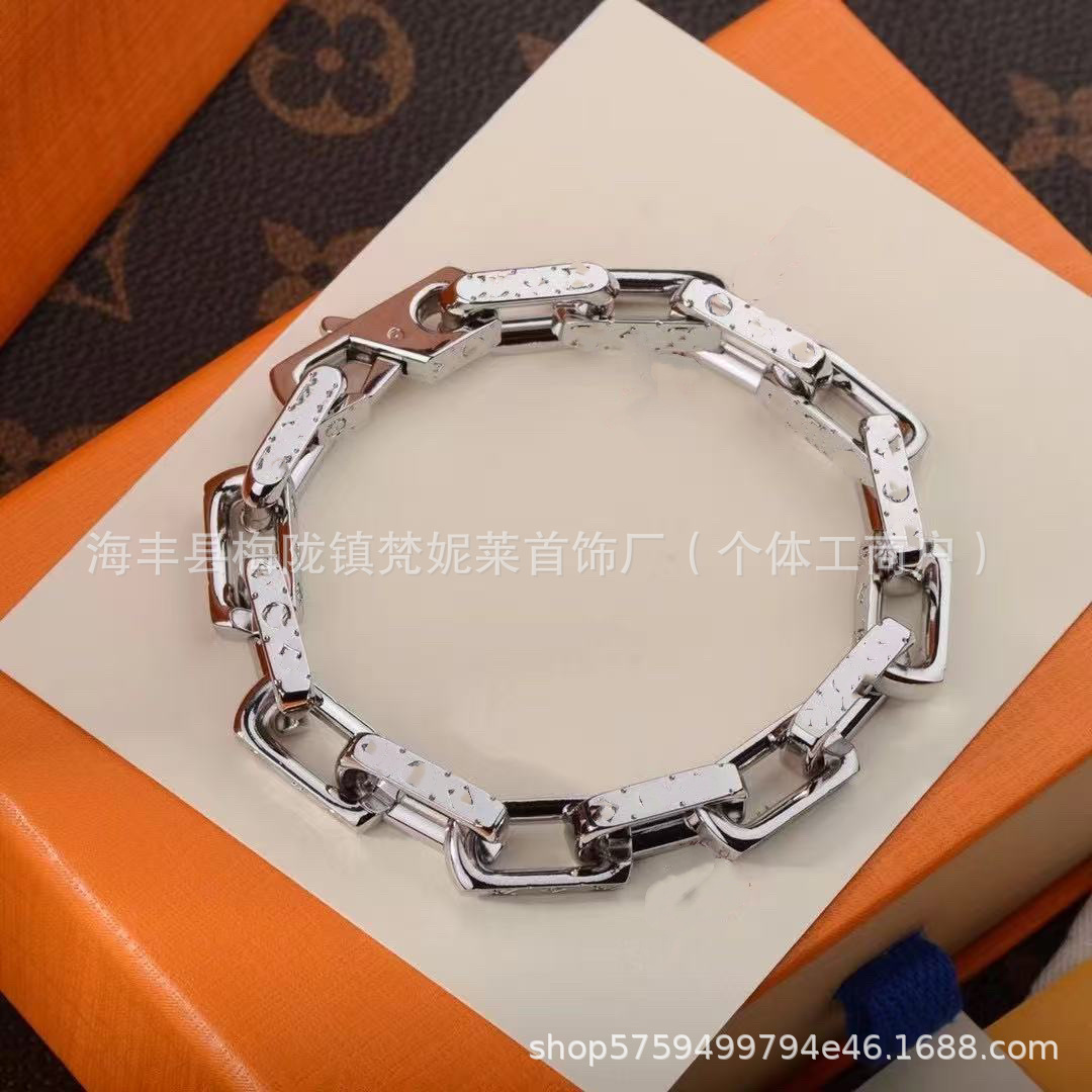 대나무 실버 팔찌 21cm