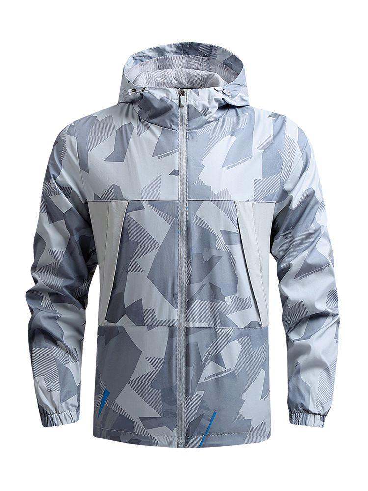 2021 Amazon chaqueta transfronteriza de primavera y otoño para hombres chaqueta casual delgada cazadora chaqueta deportiva al aire libre para hombres