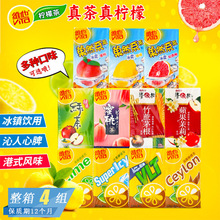 整组香港进口饮品Vita/维他柠檬茶250ml*6盒原味茶饮料批发港版