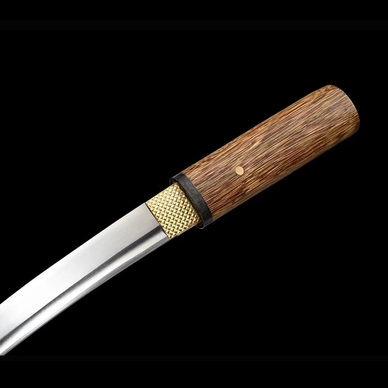 龙泉市刀剑短刀唐横刀一体棍刀防身刀具收藏摆件小刀冷兵器未开刃