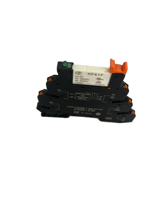 Jujia 超薄型リレー HF41F-24-ZS 薄型リレーモジュール 41F-1Z-C2/C4 DC24V|undefined