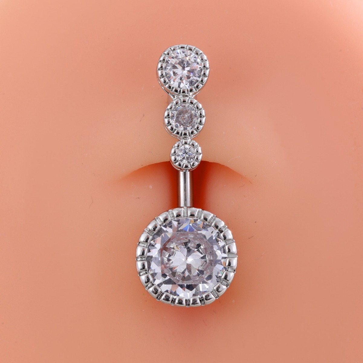 Metal classic hypoallergenic belly button piercing, Amazon