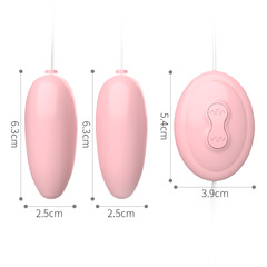 USB Tidal Double Jump Egg Charging Variable Frequency Vibrating Female masturbation vibration massage device adult sex toy