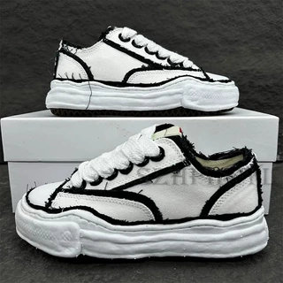 High-quality shoes现货系列溶解帆布鞋男女同款厚底增高舒适百搭