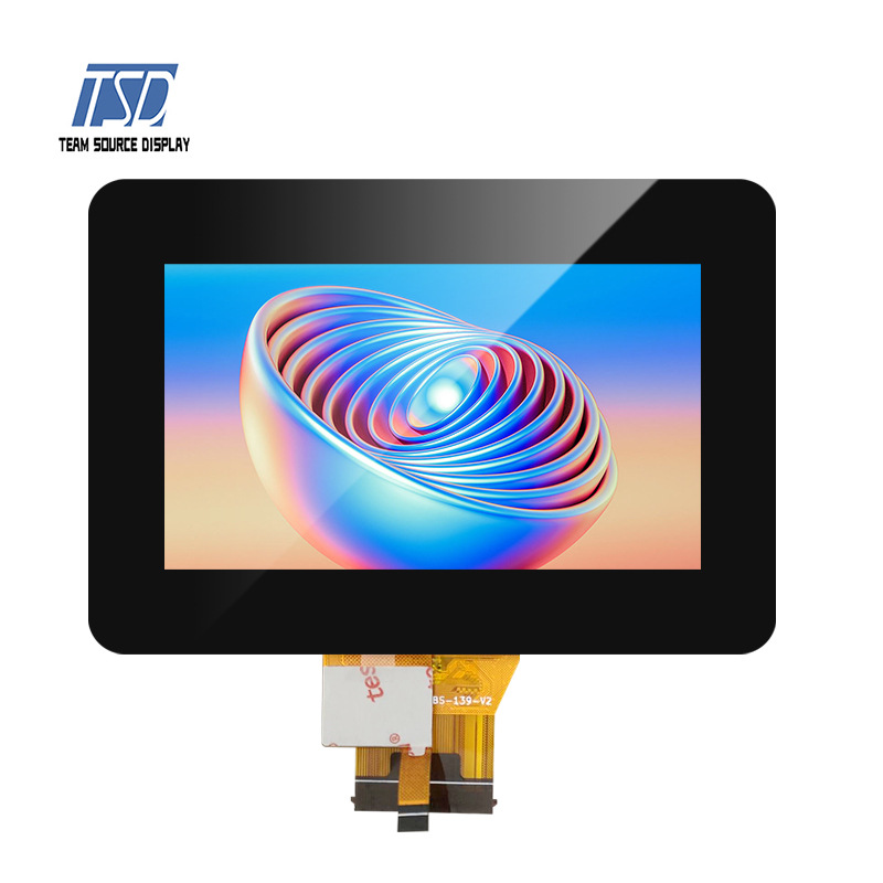 4.3寸IPS液晶屏 800*480  RGB接口 高亮 超宽温lcd  带电容触摸