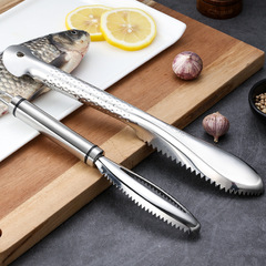 魚鱗刨刮魚鱗神器304不鏽鋼去魚鱗刷打鱗刀殺魚專用工具家用手動