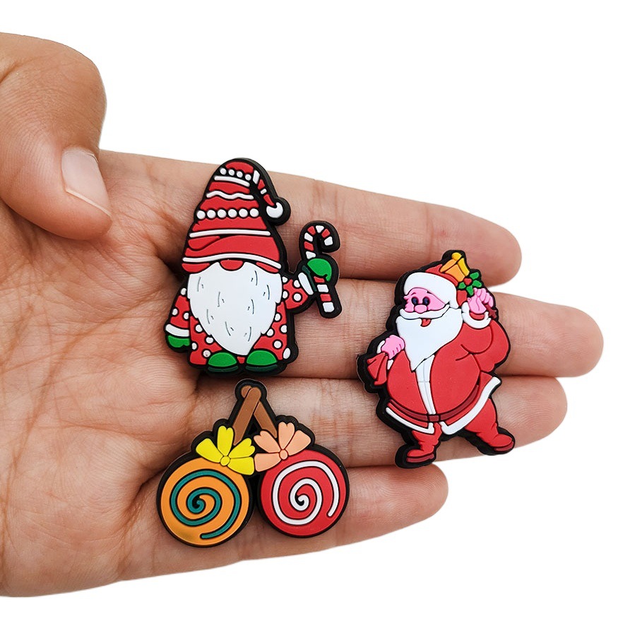 Nuevos zapatos de Navidad flor zapatos de playa con hebilla decorativa