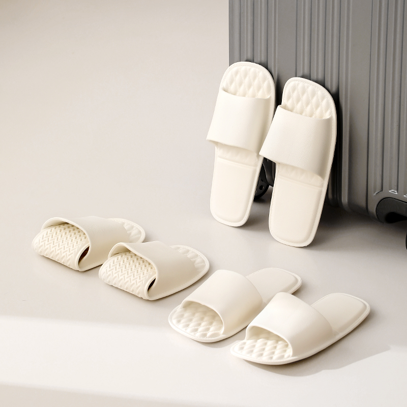 Foldable handheld slippers for traveling