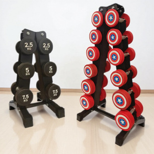 Dumbbell suit multi-pair fitness dumbbell rack combination 3 pairs 6 pairs household 30kg 60kg 100kg 120KG