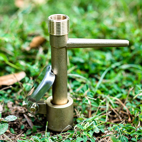 Manufacturer wholesale copper quick water dispenser, convenient water dispenser for landscaping, residential ground water dispenser, water plug