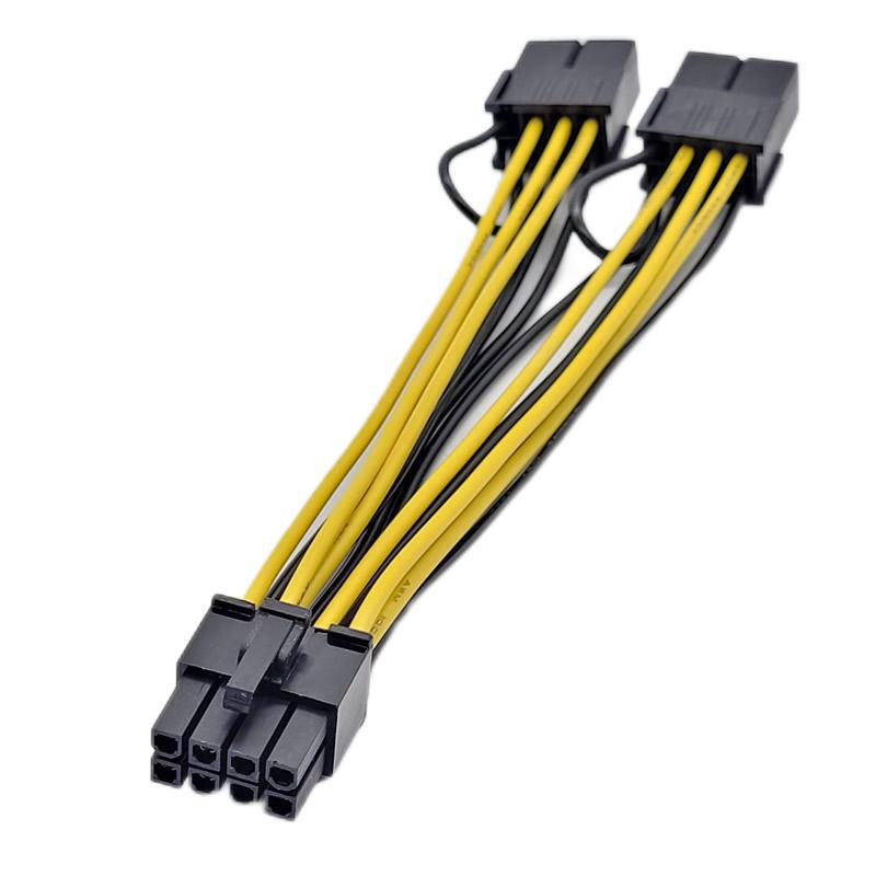 GPU graphics card power cord K80 M40 M60 P40 P100 8pin reverse power supply line 8p to double 8p GPU graphics card power cord K80 M40 M60 P40 P100 8pin reverse power supply line 8p to double 8p