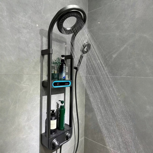High-end export copper material donut shower suit high-end club villa hotel foot bath household special