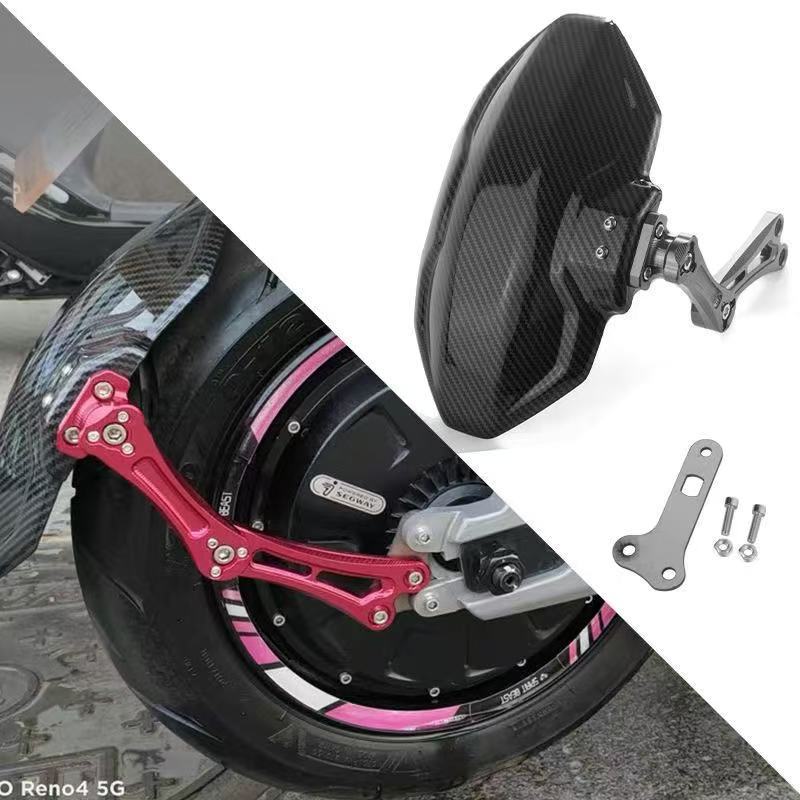 Electric vehicle fender — Ninebot N70/80 E125 E200 - n7080-e708090100-direct-mount-titanium-007