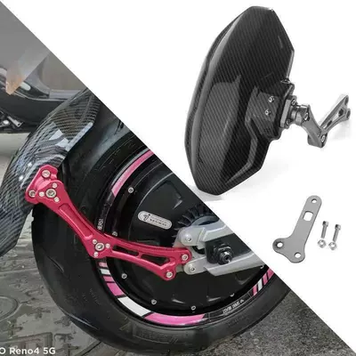 Electric vehicle fender — for Electric Vehicle Modification Carbon - n7080e708090100-straight-titanium-color-007