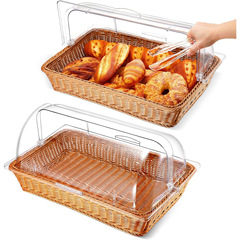 金徳PC透明ケーキ蓋お菓子防塵カバー透明試食防塵カバー角型円形カバー透明カバー