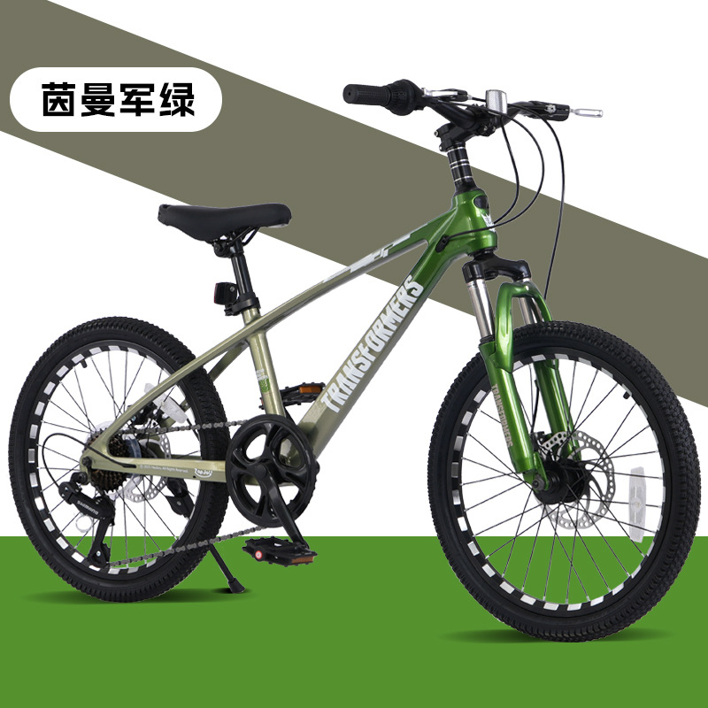 Bicicletas para adultos de doble cilindro amortiguador de velocidad variable vehículo de carretera hombre y mujer al aire libre vehículo todoterreno adolescente 22 pulgadas estudiantes de secundaria