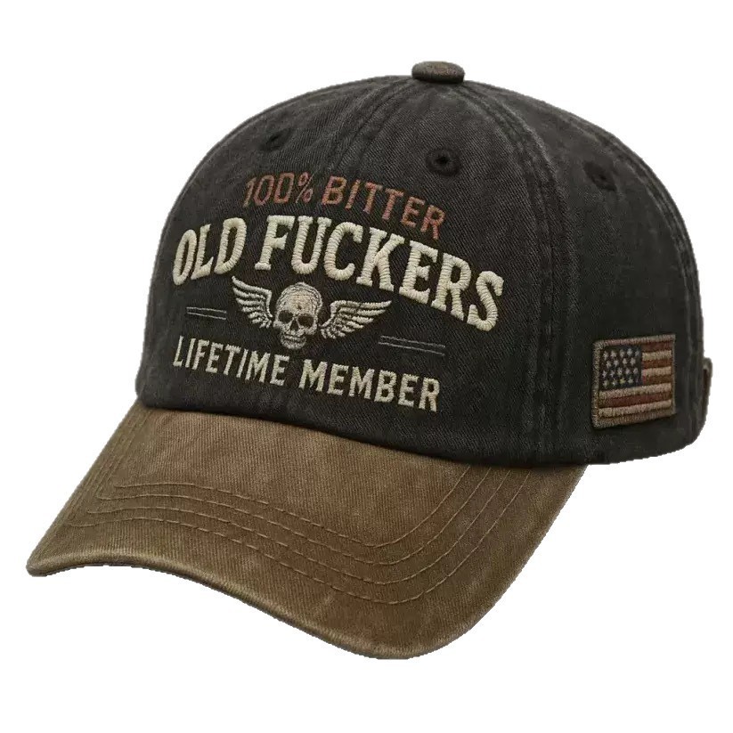 跨境水洗棉印花帽子男美国250周年纪念帽亚马逊青蛙resist棒球帽