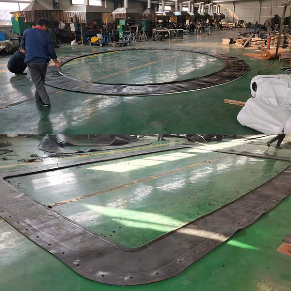 Small curtain cloth rubber plate mold for the top pipe machine to…