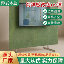 �����z�ϰ嶨��UV�ӹ������ˮ��ȩ���ö��Ӱ��ľ�b��溣���