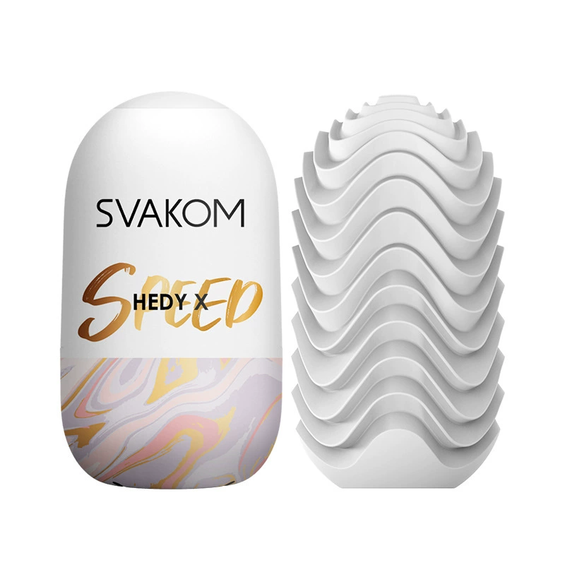 svakom Swaukon's new product Hedy Masturbation Egg X Men's Exercise Self-Defense Double-Side Portable Airplane Cup Sex Products