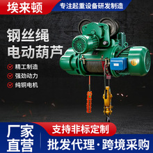 厂家吊机钢丝绳电葫芦升降运行式吊葫芦微型电动葫芦380v提升机