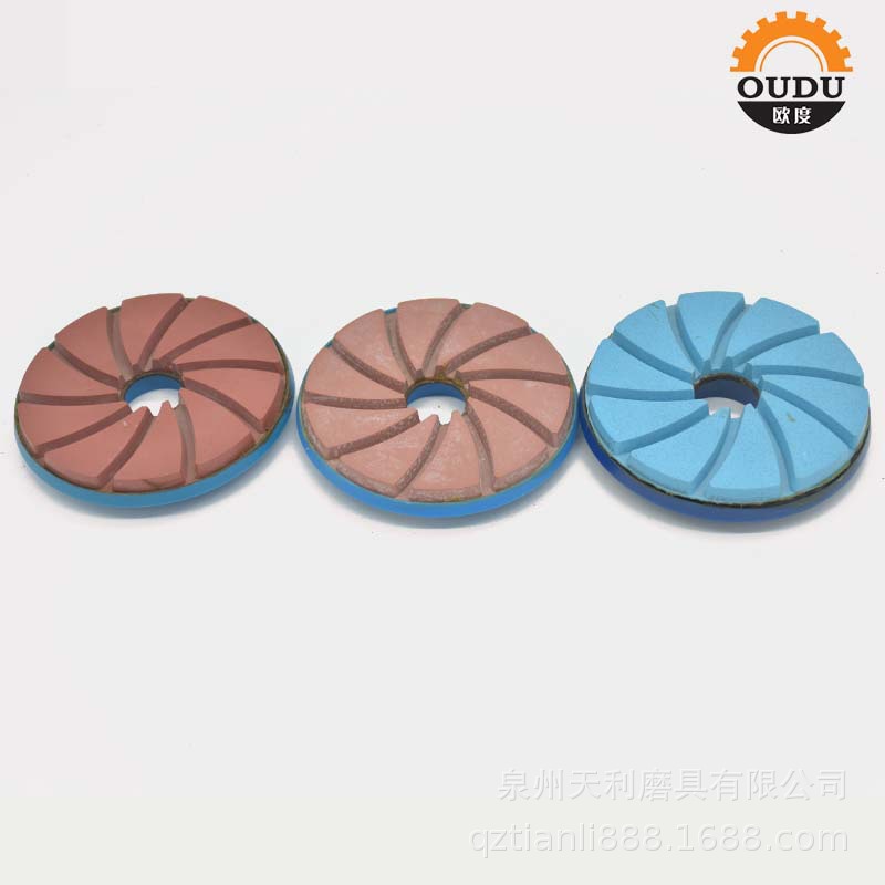 厂家直销蜗牛扣翻新片石材大理石花岗岩微晶石混凝土打磨抛光