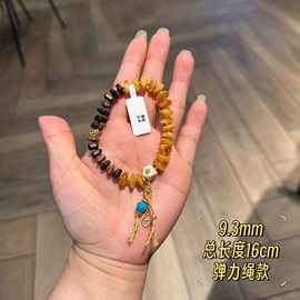 蜜蜡沉香手饰手链轻奢小众设计感高级感气质百搭手串复古6786
