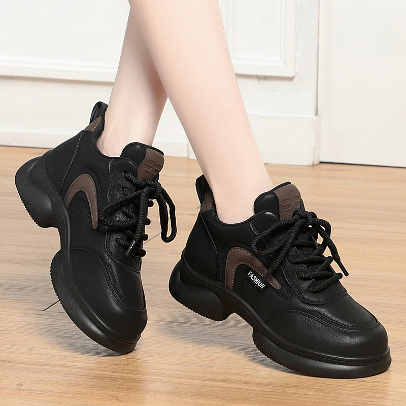 Женская повседневная обувь на мягкой подошве легкая женская обувь на дикой спортивной подошве новая мама осень-зима бархатная обувь