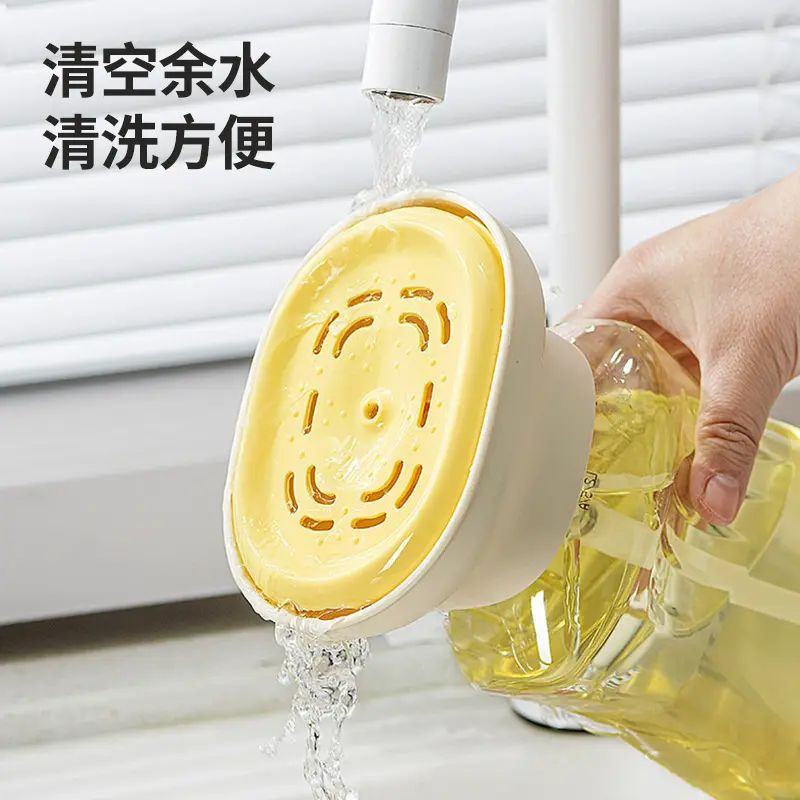 家用洗洁精按压器厨房水槽洗手液洗碗液按压器百洁布碗刷出液神器|undefined