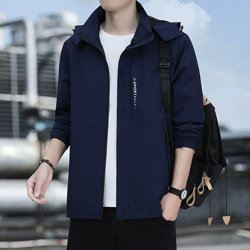 Перо волк весенняя осенняя альпинистская пара куртка мужская свободная толстая куртка плюс куртка большого размера мужская куртка