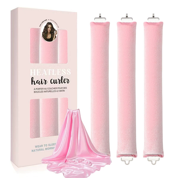 Pink rubber + silk scarf [boxed]