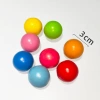 5 colored beads (3cm)