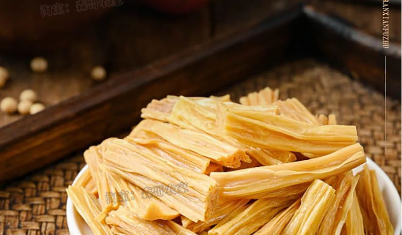 广西特产纯手工圆支竹头层腐竹豆皮特产级干货新鲜付竹凉拌菜火锅-阿里巴巴