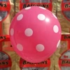2.9 grams: 100 dots rose red