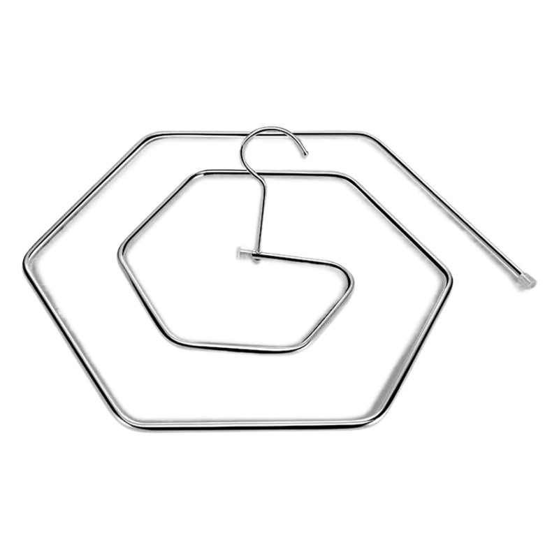 Производитель оптом модная спиральная вешалка для одежды из нержавеющей стали для сушки одеял, вращающаяся вешалка для простыней, волшебный инструмент для уличного киоска.