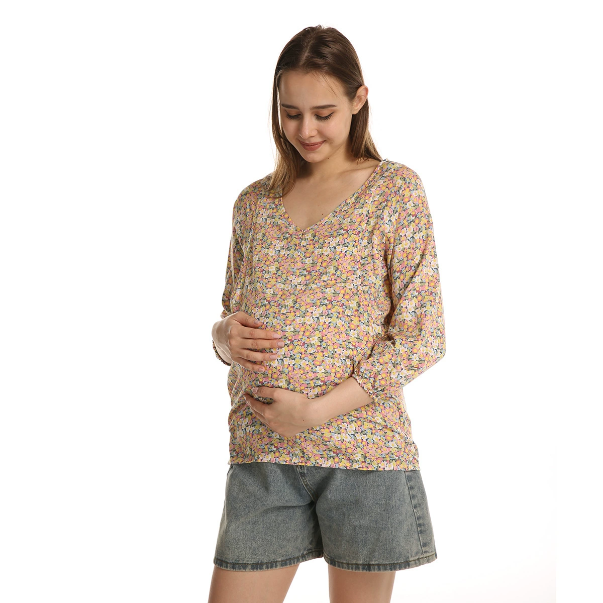 Длинный рукав для кормления грудью, Floral print, на Aliexpress, на ebay, на Amazon