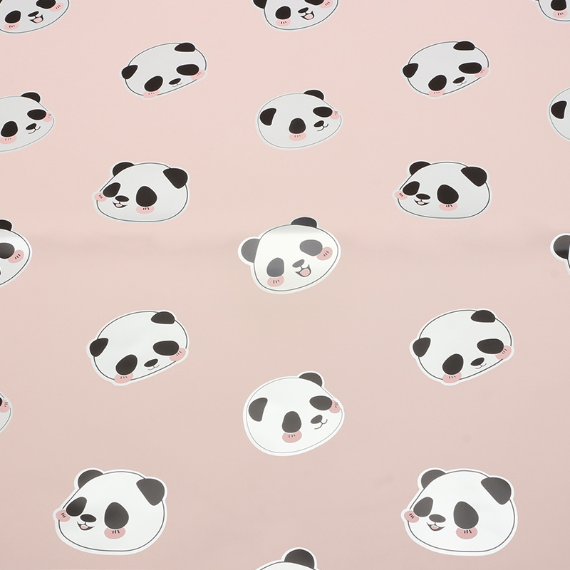 Huaxi oso de dibujos animados papel de embalaje de flores impermeable película de perla adorable oso bocadillos ramo de flores papel de embalaje florista