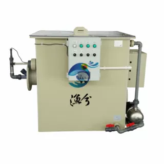 滚筒微滤机、水产养殖循环水微滤机、鱼塘全自动过滤器CR-WL80