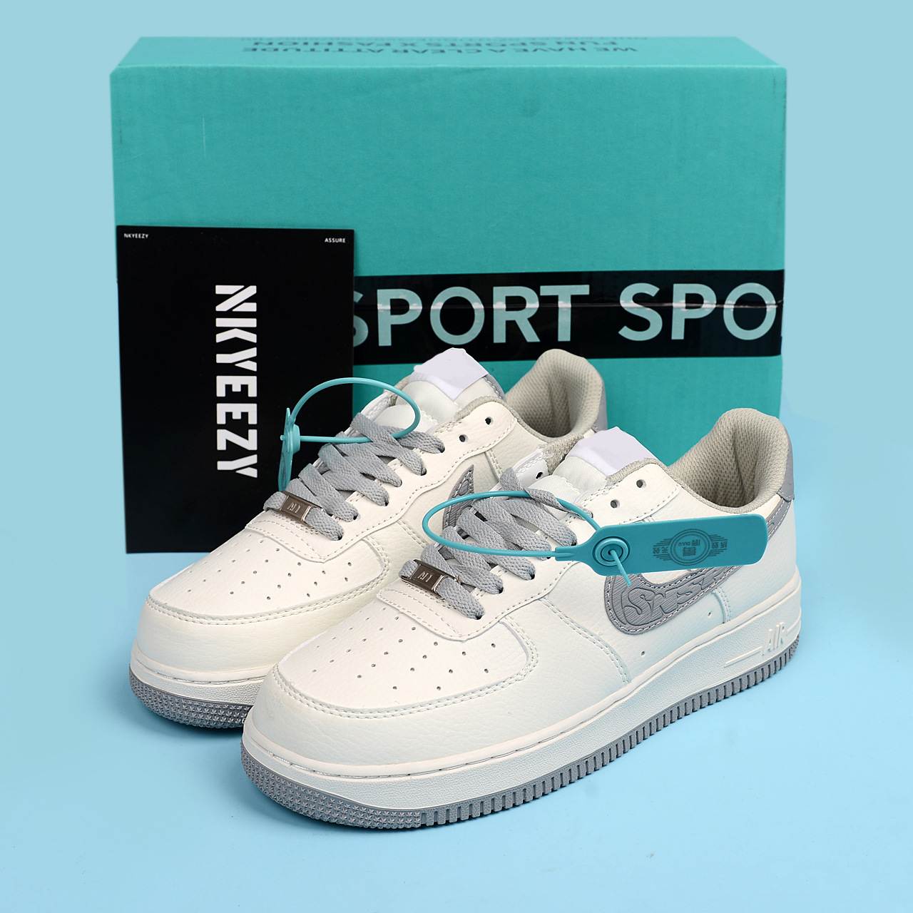 Resistente a la fiebre oficial AF1 blanco y negro panda fuerza aérea 1 zapatos de patina baja para hombres y mujeres zapatos deportivos casuales para correr Putian Dunk