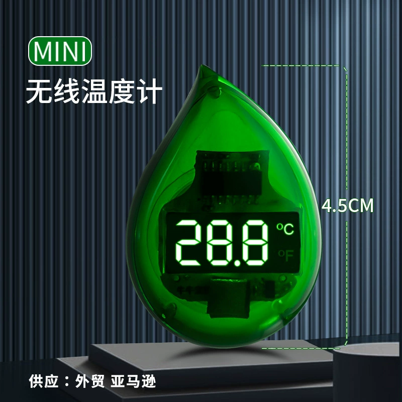 Термометр для аквариума Мини-маленький электронный Высокоточный светодиодный цифровой дисплей Бак для тропических рыб и черепах за пределами аквариума измерение температуры