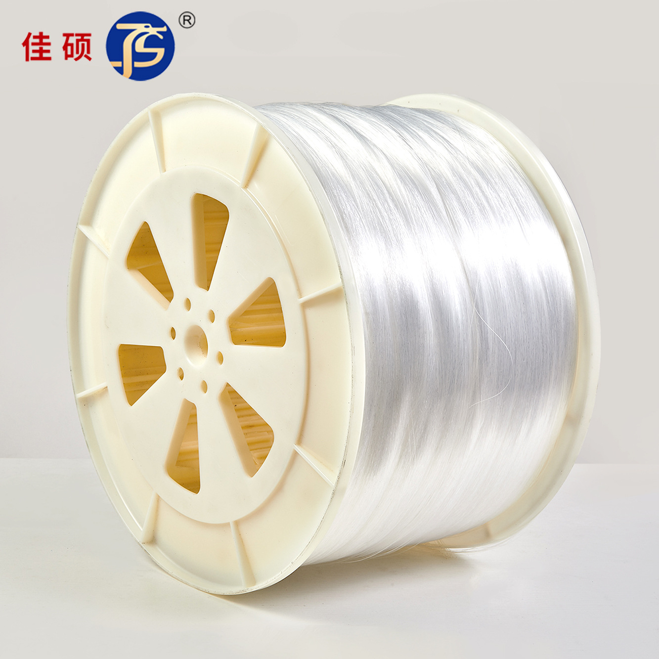 佳硕塑料丝圆轮锭子装尼龙丝刷丝 0.1-0.4mm高回弹尼龙毛塑料刷丝