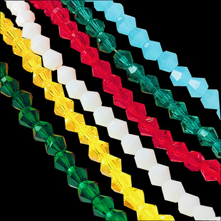 4mmˮ��������b�o�σ��^��ɢ��diy Rhombus Glass Beads������